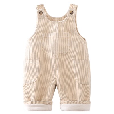 宝宝背带裤灯芯绒春秋婴儿裤子