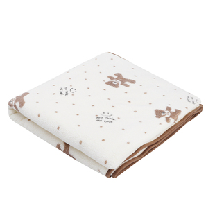 馨帮帮杂货铺 洗脸毛巾吸水速干亲肤裹巾家用卡通可爱小熊浴巾女