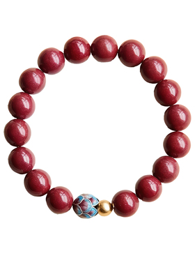 高含量正品朱砂手串女款