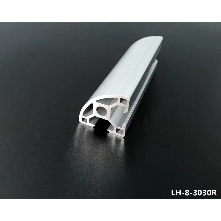 3030R工业铝型材 3030半圆弧工业铝型材 铝合金框架型材