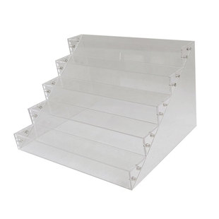 亚克力展示架陈列架阶梯式透明首饰珠宝二次元手办模型底座架定制