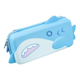 极想任天堂switch2收纳包鲨鲨派对 oled硬壳收纳盒 手拿包大容量便携防摔防压NS2主机保护套手柄卡带收纳配件