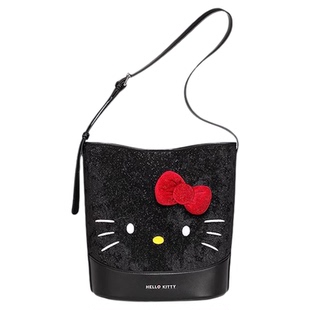 TOUTOUhellokitty正版三丽鸥联名凯蒂猫大容量水桶包kt腋下托特包