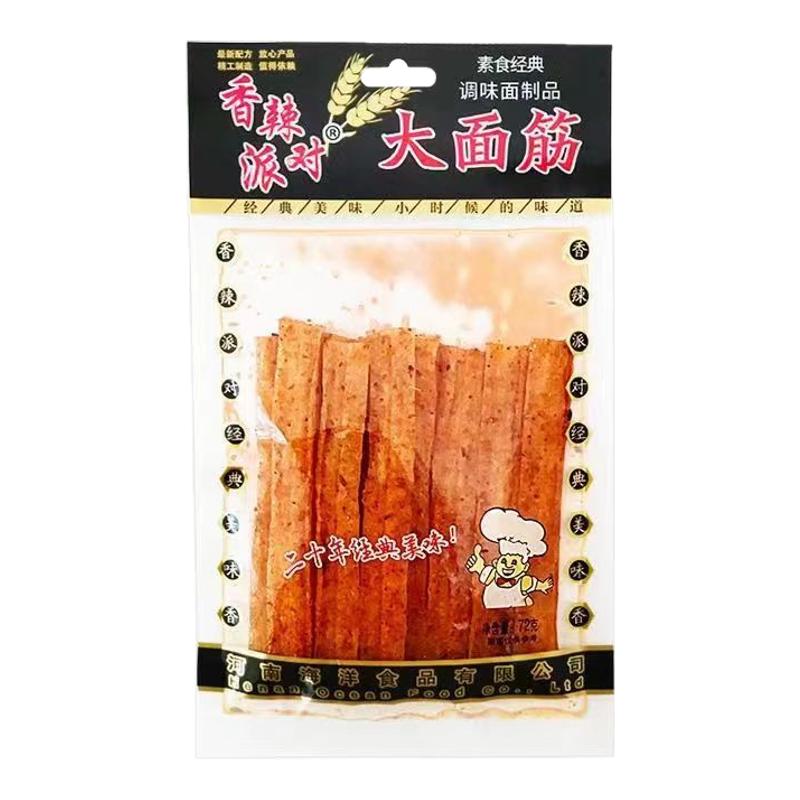 香辣派对大面筋102g辣条怀旧面筋制品