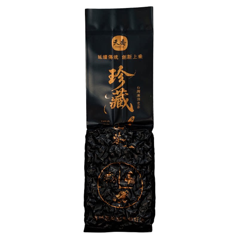 天乔台湾高山茶 炭焙浓香型老茶 深度烘焙陈香冻顶乌龙茶 150g