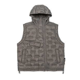 灰色羽绒服男短款立领加厚保暖外套冬季2025马甲坎肩大码上衣休闲