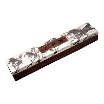 徐悲鸿八骏图丝绸织锦卷轴国画开业贺礼中国传统特色礼品送老外