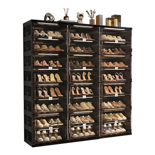 jeko免安装鞋盒鞋柜折叠鞋架子家用门口入户收纳柜一体式靠墙神器