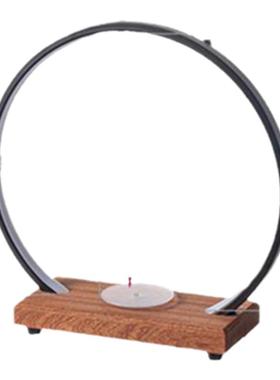 酒柜直播间旋转发光酒水展示架