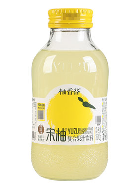 柚香谷宋柚双柚汁300g*6瓶饮料