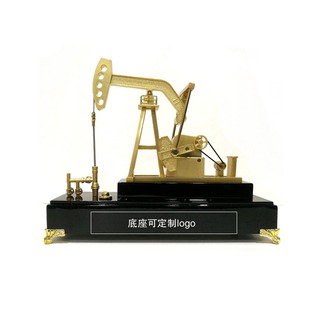 电动油田抽油机模型仿真磕头机中石油石化纪念品油田商务礼品定制