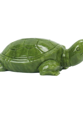 玉龟天然玉石玉雕工艺品