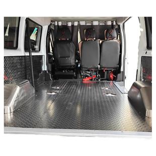 江铃福顺不锈钢地板经典全顺车厢改装脚垫汽车铝板面包车地垫