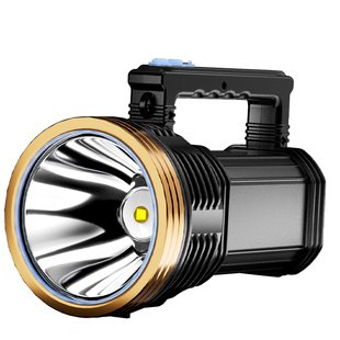 手电筒强光充电式探照灯长续航户外工作多功能手提灯巡逻家用耐用
