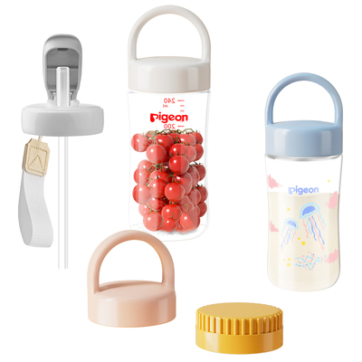 适配贝亲奶瓶盖帽水杯盖配件