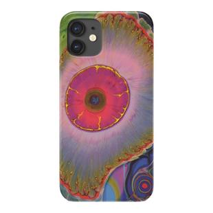 迷幻趣味艺术小众生命体撞色适用于IPhoneXs/11/12/13pro/14/15/16promax菲林手机壳imd硅胶软壳小米华为