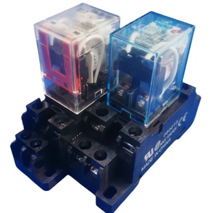 欧姆龙中间继电器MY2N-GS24v MY2NJ MY4N-GS AC220 LY2N-J MY4N-J