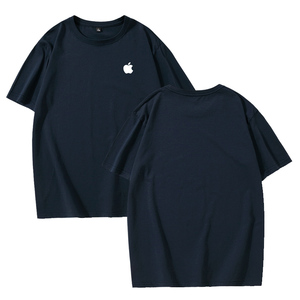 贝壳找房奶茶咖啡店苹果工装手机店夏季工作服定制纯棉短袖T恤