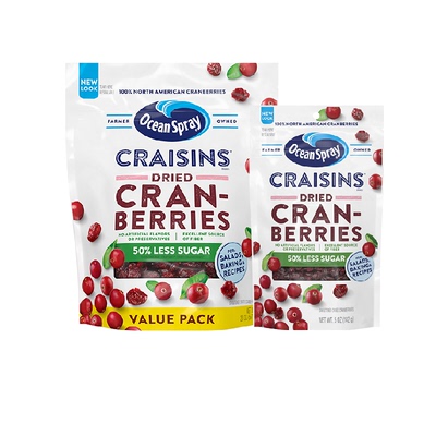 优鲜沛进口减糖蔓越莓干