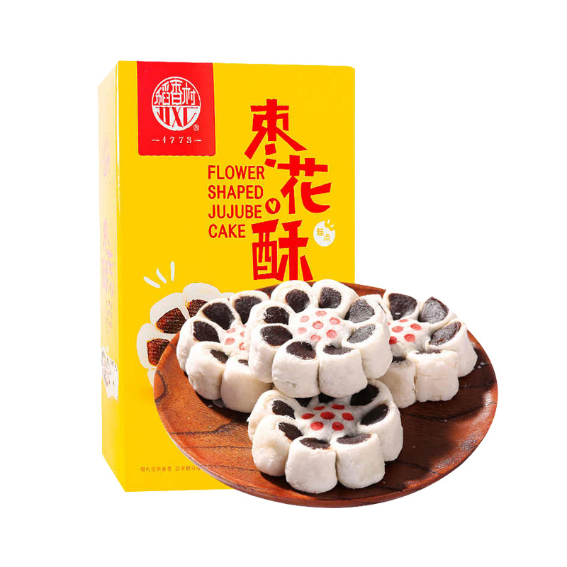 稻香村枣花酥140g 枣泥卷糕中式糕点/新中式糕点