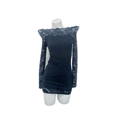 纯欲夏季连衣裙粉色包臀超短裙女