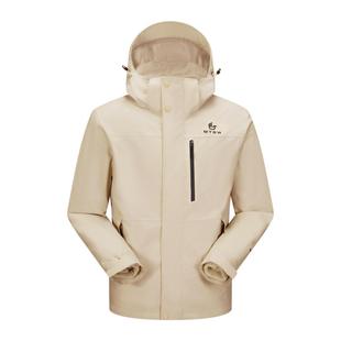 美特斯邦威冲锋衣春季新款男女同款时尚三合一三防冲锋衣外套