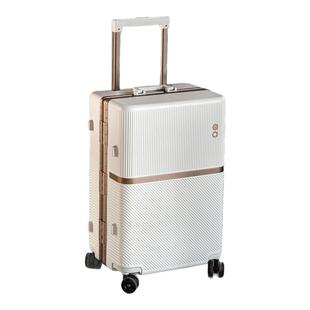 袋鼠2025新款行李箱20寸可登机结实耐用加厚拉杆旅行密码皮箱24男