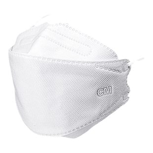 朝美kn95口罩立体3d女高颜值防尘男潮款防护一次性三层