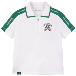 暇步士童装男童速干短袖polo衫夏新款小童宽松透气儿童运动T恤