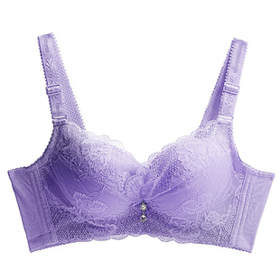 无钢圈超聚拢加厚款内衣女小胸平胸超厚特厚6CM文胸性感调整型a杯