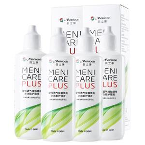 Menicon美尼康RGP硬性隐形眼镜护理液480ml角膜塑性ok镜目立康4瓶