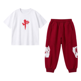 元旦儿童啦啦队演出服小学生运动会开幕式团体表演服装幼儿园班服