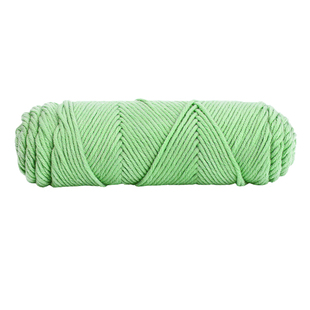 八股情人棉毛线深灰色织围巾手工编织diy8股牛奶棉男士手织毛线团