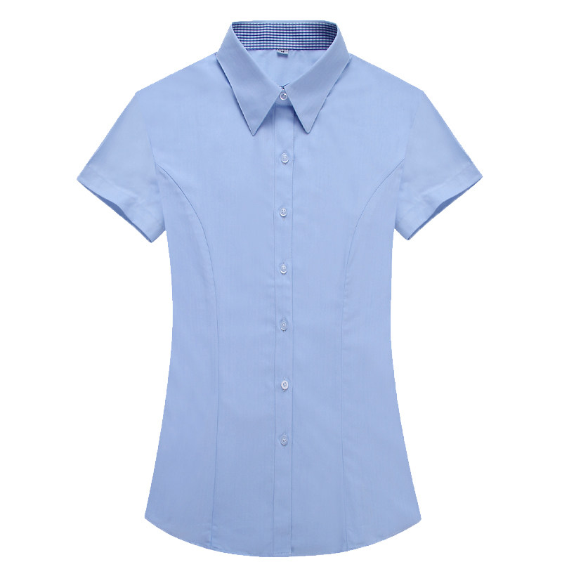邮储银行工作服长短袖女衬衫行服