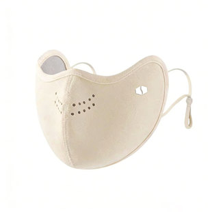 保暖口罩冬季男女成人儿童2025新加绒立体透气防风防寒东北防冻脸