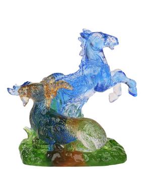 宋韶光2026生肖琉璃吉祥物