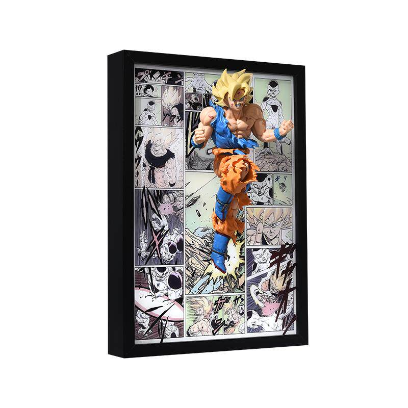 七龙珠孙悟空神龙漫画动漫装饰3D立体画摆件挂画送男朋友的礼物