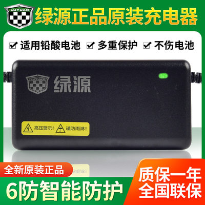 新款绿源电动车充电器原装电瓶车充电器48V60V72V12/20AH20E30E-T