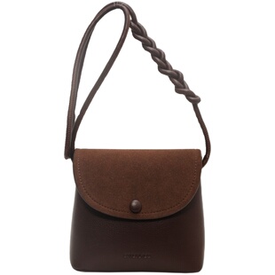 小众美拉德复古包包女2025新款春季磨砂小方包时尚百搭单肩斜挎包