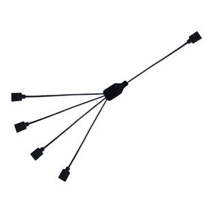 华顾RGB集线器主板5v12V三针4针一分二3拓展线延长线ARGB神光同步