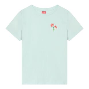 【季末特惠】KENZO 女士经典版型花束图案短袖T恤衫