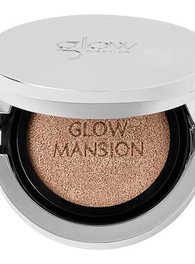 PDRN光彩养肤气垫 韩国Glow mansion保湿提亮遮瑕亢氧化气垫粉底