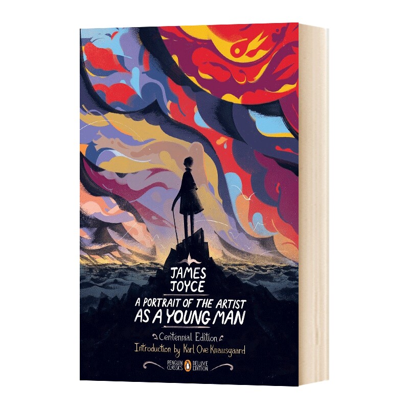 英文原版 A Portrait of the Artist as a Young Man 詹姆斯乔伊斯 一个青年艺术家的画像 企鹅经典豪华毛边版 英文版