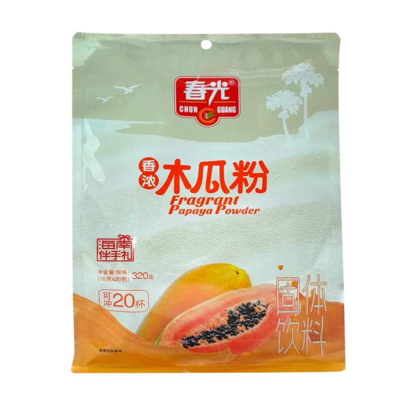 春光香浓木瓜粉320g速溶冲饮品