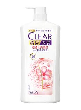 清扬去屑樱花香气洗发水