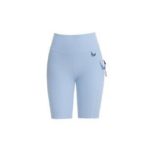 Sumday春夏防晒工装户外骑行裤女跑步五分运动短裤女户外D型扣