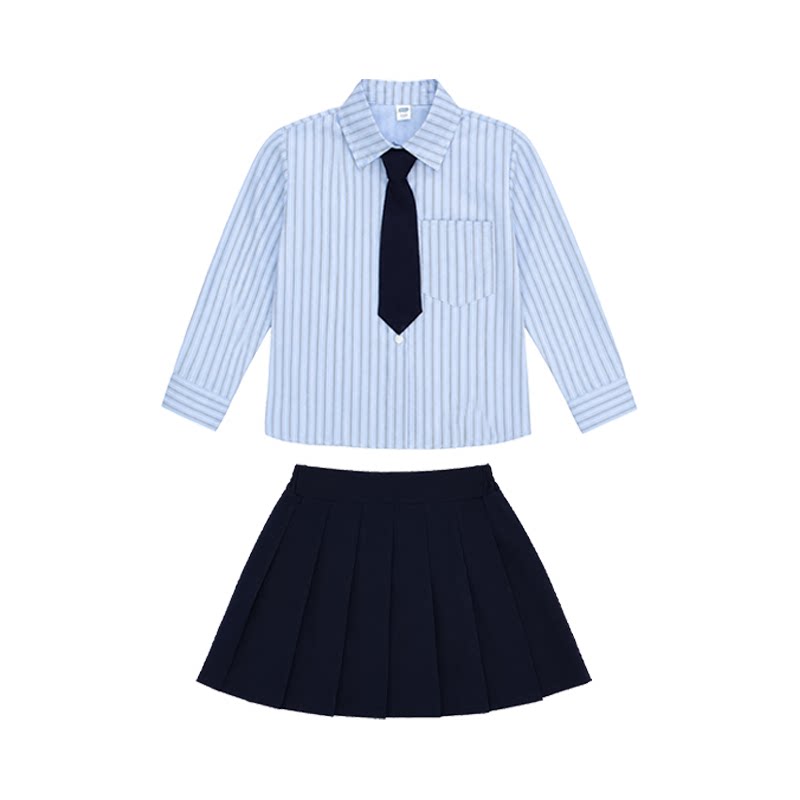 儿童啦啦队演出服小学生运动会服装幼儿园大合唱诗歌朗诵表演班服