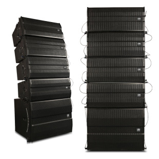 格伦士顿双6双8双10寸有源线阵音箱专业大型户外舞台演出防水音响