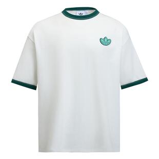 宽松舒适休闲经典运动短袖T恤男装新款adidas阿迪达斯三叶草