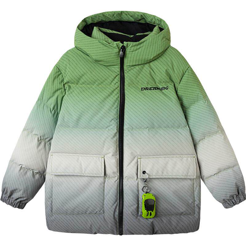 巴拉巴拉男童羽绒服中大童外套厚